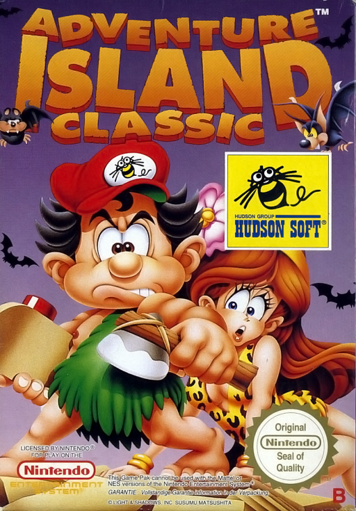 Adventure Island Classic (Europe) box art